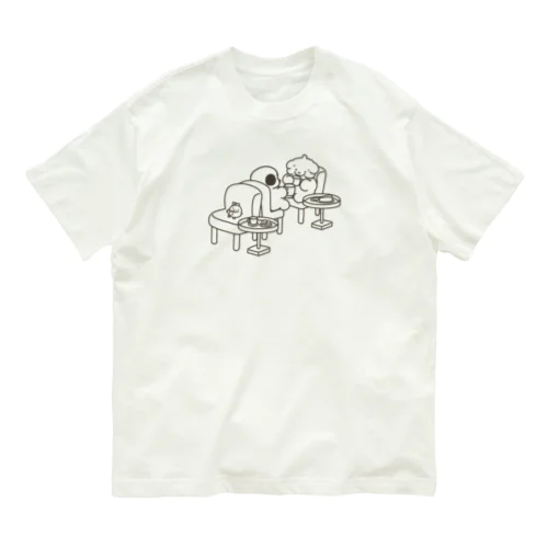 ティータイム オーガニックコットンTシャツ