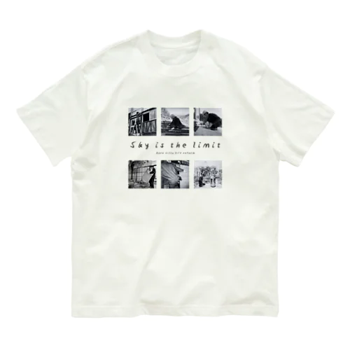 【公式グッズ2】ボロ別荘DIYリフォーム Sky is the limit ver. Organic Cotton T-Shirt