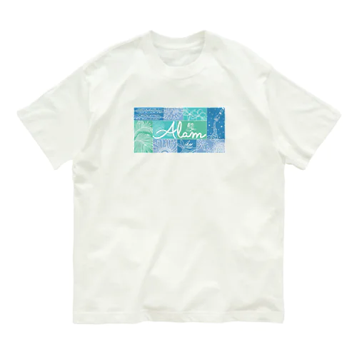 ALAM Ubin / BLUE Organic Cotton T-Shirt