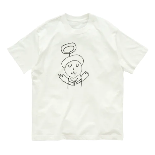 死にワー オーガニックコットンTシャツ