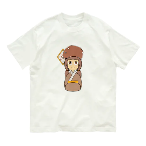 いのししさん オーガニックコットンTシャツ