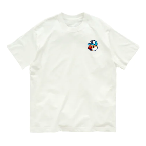 キャップの文鳥 Organic Cotton T-Shirt