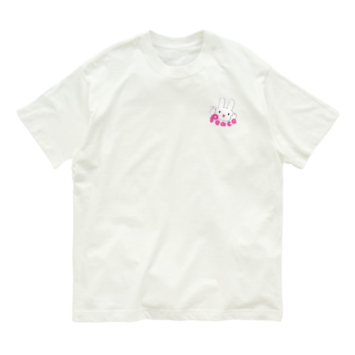 ピース Organic Cotton T-Shirt