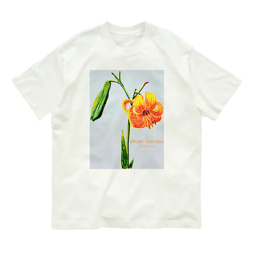 River Garden 野姫百合 Organic Cotton T-Shirt