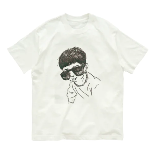 大人サングラスで背伸びな2歳児 Organic Cotton T-Shirt