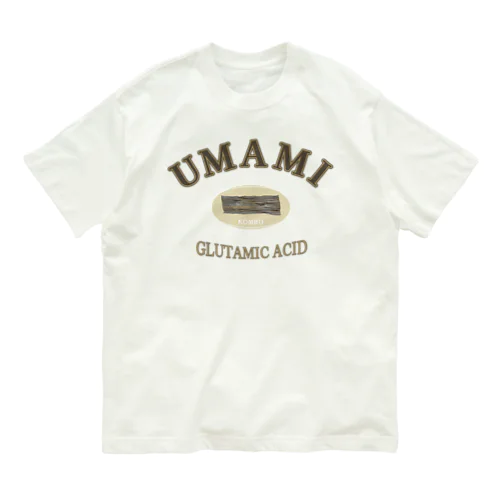 UMAMI~昆布 オーガニックコットンTシャツ