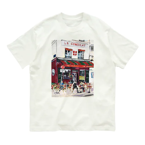 LE CONSULAT オーガニックコットンTシャツ