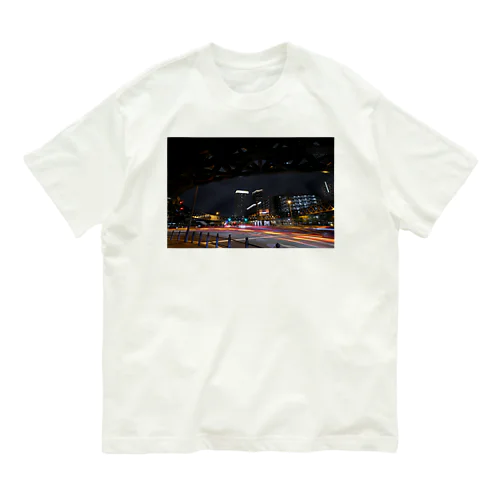 光跡 - Junction Light trail - オーガニックコットンTシャツ