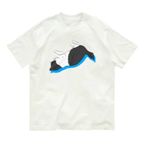 猫が落ちてる Organic Cotton T-Shirt