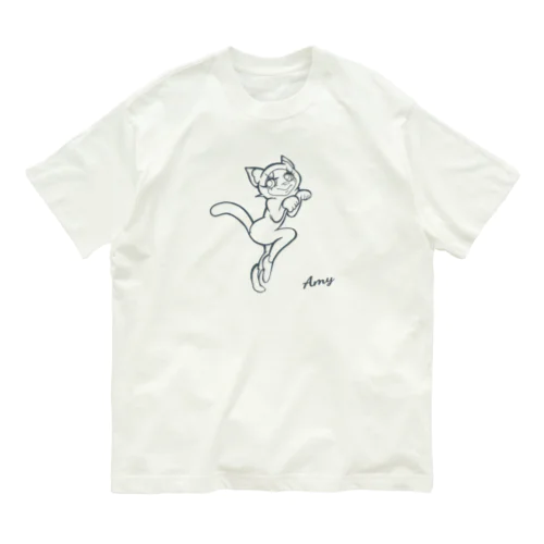 シャム猫　アミー Organic Cotton T-Shirt