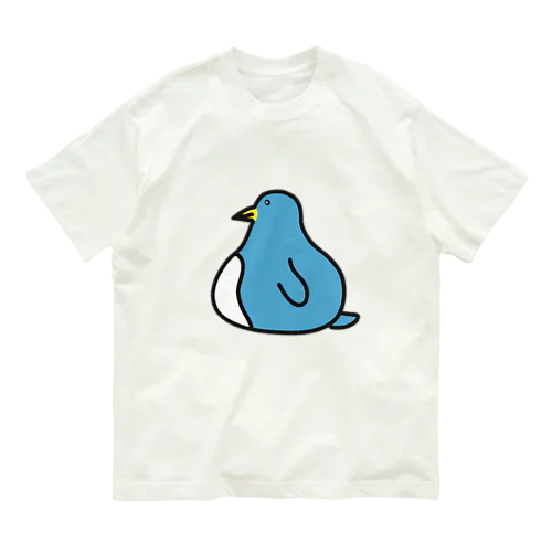 ダイエットに失敗したペンギン オーガニックコットンTシャツ