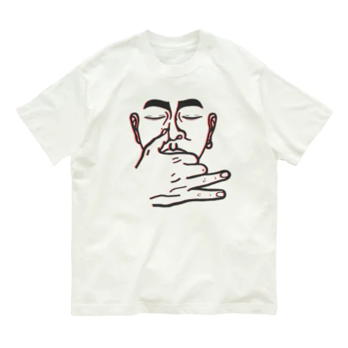 ★ヨガ　片鼻呼吸ナディショーダナTシャツ★ Organic Cotton T-Shirt