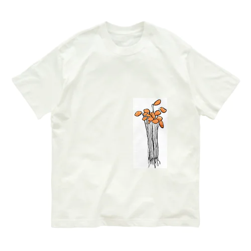 豆もやし オーガニックコットンTシャツ