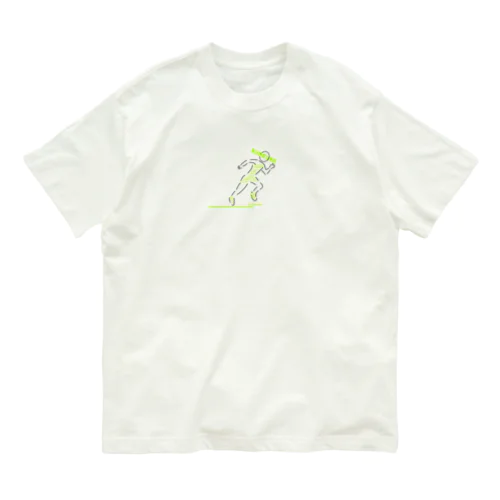 ランニングが趣味 Organic Cotton T-Shirt