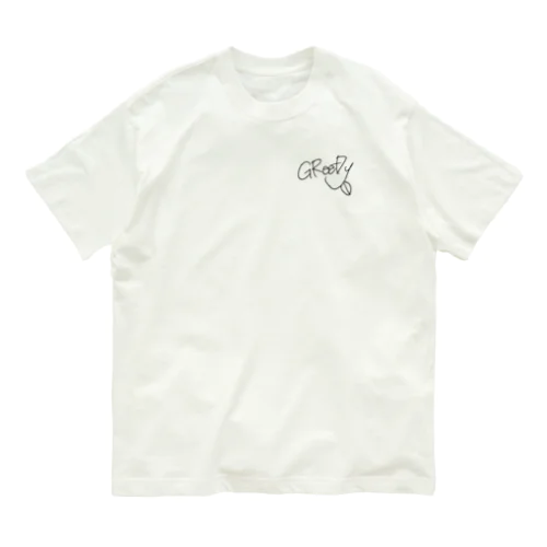 GReeDy:れ オーガニックコットンTシャツ