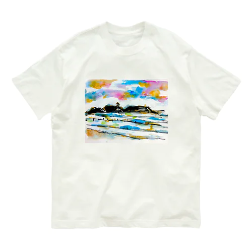 しましまうみうみシリーズ。 Organic Cotton T-Shirt