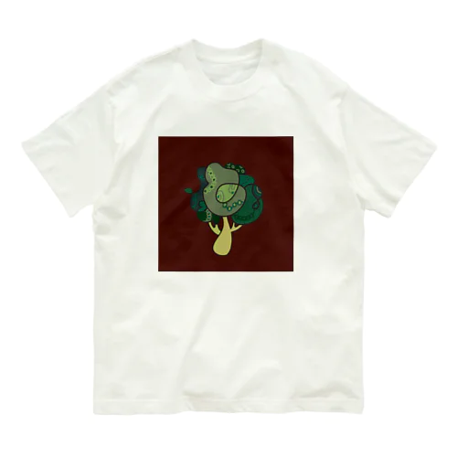 ほらをた娘 ブロッコリー Organic Cotton T-Shirt