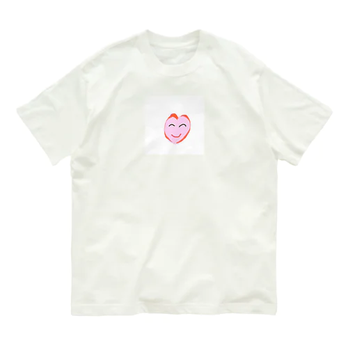 ハートちゃん Organic Cotton T-Shirt