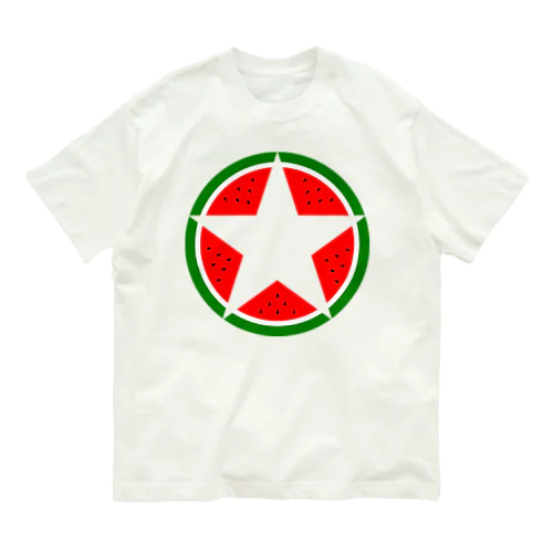 Suica star オーガニックコットンTシャツ