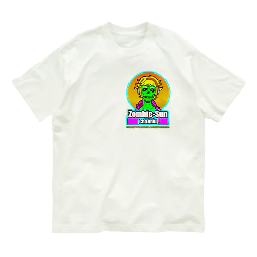 Zombie-Sun 公式グッズ オーガニックコットンTシャツ