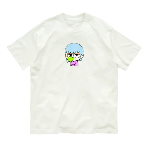 バブるガム おはぎ オーガニックコットンTシャツ