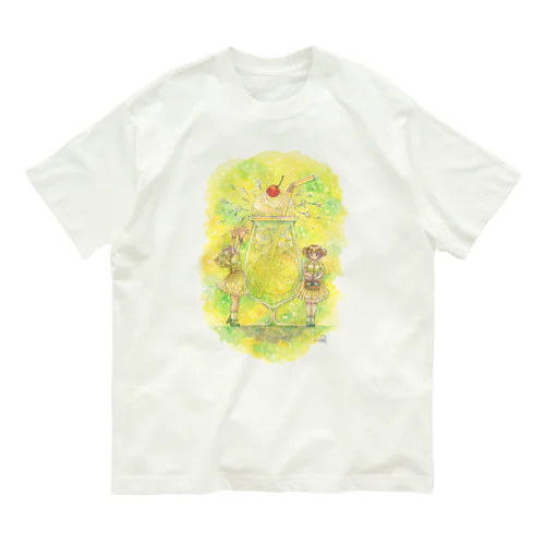 レモンソーダの収穫 Organic Cotton T-Shirt