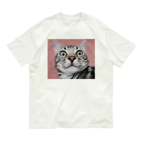 もふにゃん Organic Cotton T-Shirt