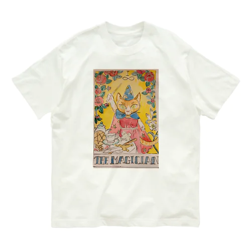 Magical cat  オーガニックコットンTシャツ