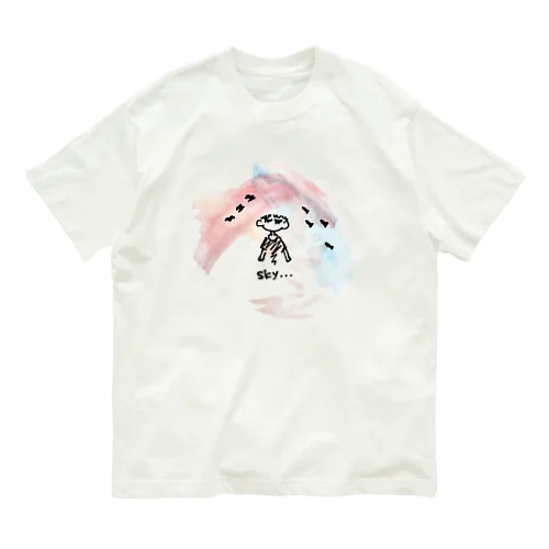 同じ空 オーガニックコットンTシャツ