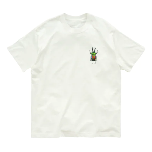 ニジイロクワガタ Organic Cotton T-Shirt