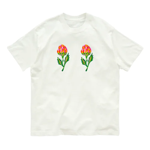 南国の花bra オーガニックコットンTシャツ