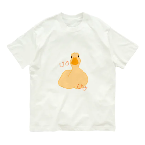 赤ちゃんアヒル オーガニックコットンTシャツ