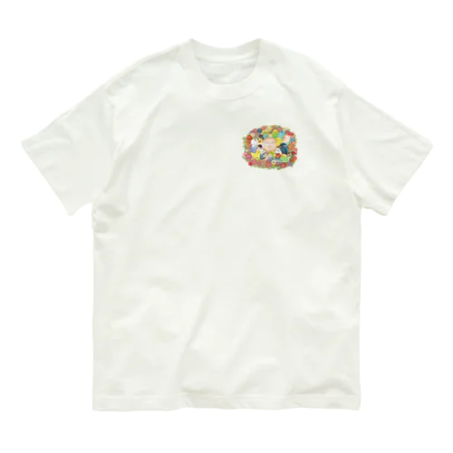 色とりどりーす Organic Cotton T-Shirt