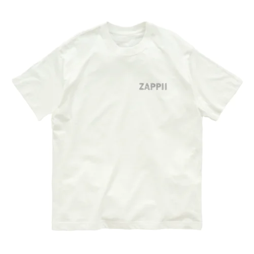 ZAPPII公式アイテム オーガニックコットンTシャツ