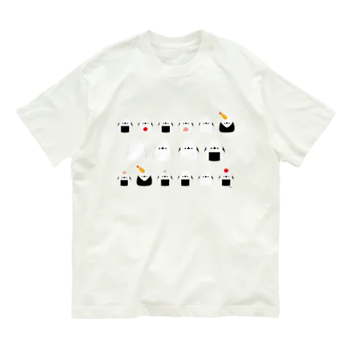 握りエナガ オーガニックコットンTシャツ