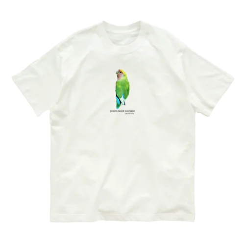 コザクラインコ　タイガーチェリー オーガニックコットンTシャツ