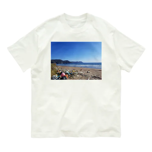 シズカリ海岸 Organic Cotton T-Shirt