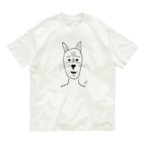 いぬ（？） オーガニックコットンTシャツ