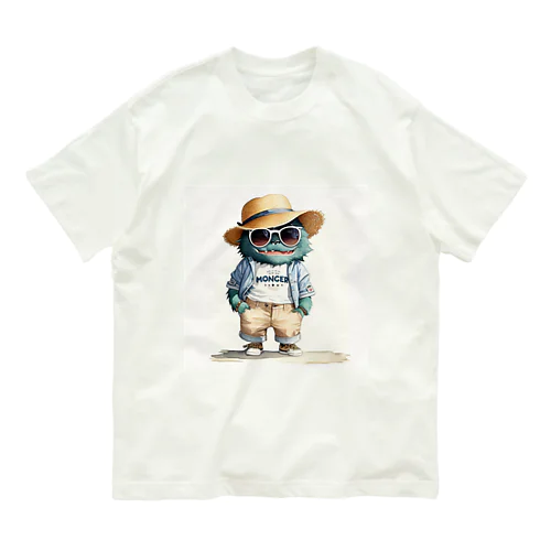 おしゃれモンスター(サマーver.) Organic Cotton T-Shirt