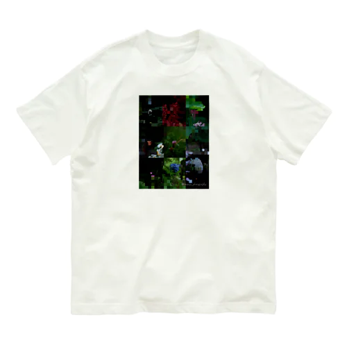 鮮やかFlowers Organic Cotton T-Shirt