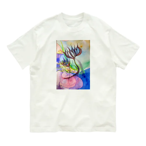 光の花　愛 Organic Cotton T-Shirt