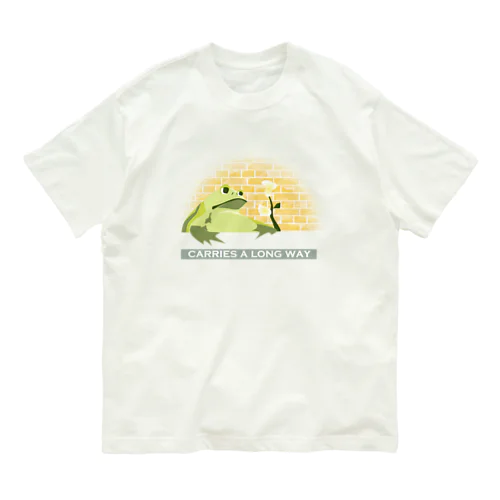 carries a long way Organic Cotton T-Shirt