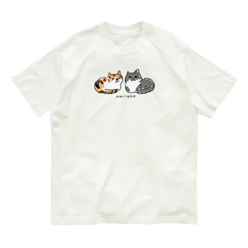 ふたばちゃん&べべちゃん オーガニックコットンTシャツ