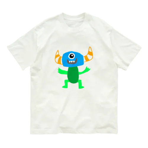 モンスターくん オーガニックコットンTシャツ