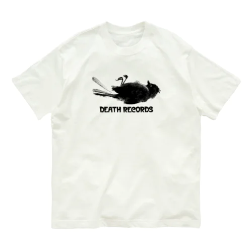 DEATH RECORDS オーガニックコットンTシャツ