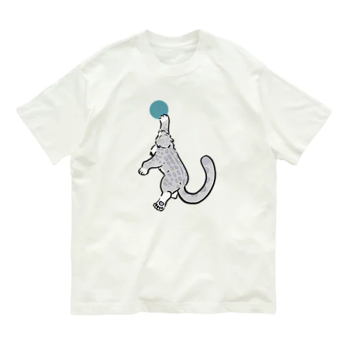 リバウンドユキヒョウさん Organic Cotton T-Shirt