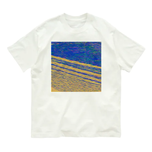 波打ち際（夕暮れ） Organic Cotton T-Shirt