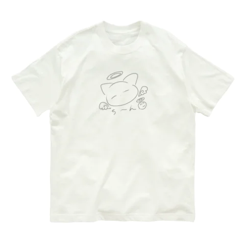 限界ねこちゃん オーガニックコットンTシャツ