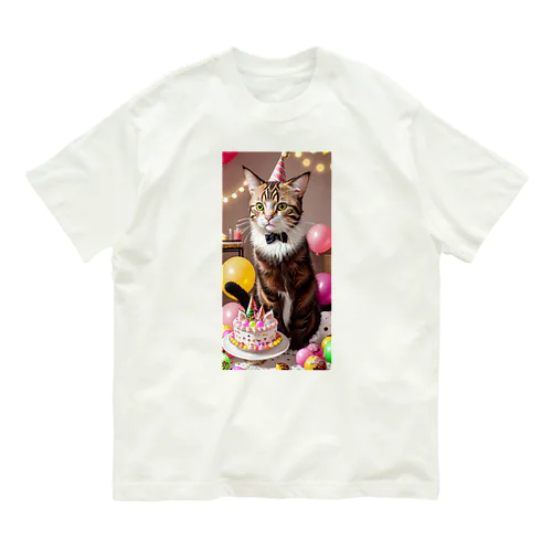 パーティーキャット265 Organic Cotton T-Shirt