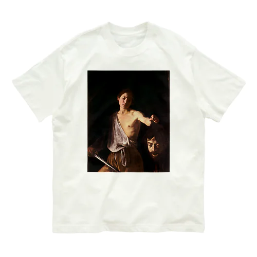 ゴリアテの頭を持つダヴィデ / David with the Head of Goliath Organic Cotton T-Shirt